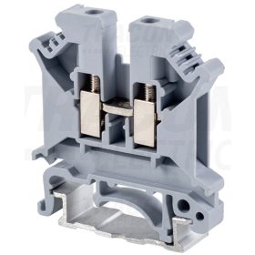   Tracon Fázisvezető ipari sorozatkapocs, csavaros, sínre, szürke 0,2-4mm2, 800VAC, 41A