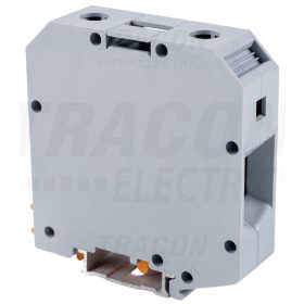   Tracon Fázisvezető ipari sorozatkapocs, csavaros, sínre, szürke 16-50mm2, 1000VAC, 150A