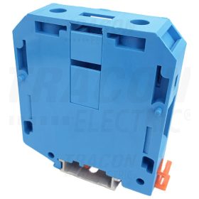   Tracon Nullavezető ipari sorozatkapocs, csavaros, sínre, kék 1000V 192A 16-95mm2