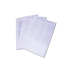   Tracon Jelölőmatrica J6 jelölőlapkához (1db A4-es ív) 40×X/01-X/01-X/03...X/100