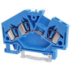   Tracon Nullavezető ipari sorozatkapocs, rugós, sínre, kék 800V 32A 0.08-4 mm2 3p