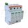 Tracon AC túlfeszültség levezető, 2-es típus, cserélhető betéttel 230/400 V, 50 Hz, 20/40 kA (8/20 us), 3P+N/PE