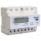 LCD kijelzésű fogyasztásmérő, közvetlen, MODBUS, 3F, 7 modul