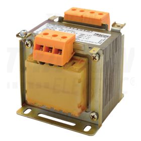   Tracon Biztonsági, egyfázisú kistranszformátor 230-400V / 6-12-24V, max.100VA