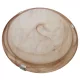 Tracon Üveg mennyezeti UFO lámpatest, bézs 230V, 50Hz, E27, max.1×60W, D=300 mm, EEI=A++,A+,A,B,C,D,E