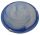 Tracon Üveg mennyezeti UFO lámpatest, kék 230V, 50Hz, E27, max.1×60W, D=300 mm, EEI=A++,A+,A,B,C,D,E