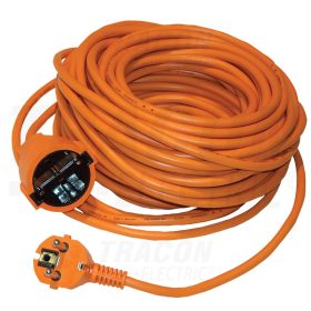  Tracon Univerzális hosszabbító 1×SCHUKO,15m, 16A/250VAC, 3x1,5mm2, H05VV-F, Pmax.:3680 W