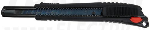 Tracon Pengés kés, keskeny SK4 penge, rugós rögzítésel, akasztós L=145mm, D=22mm, W=18mm, d=9mm