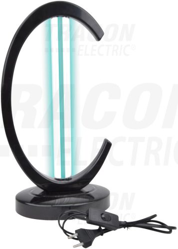 Tracon Sterilizáló lámpa beépített mozgásérzékelővel 230 VAC, 50Hz, 38W, UV:254nm, IP20