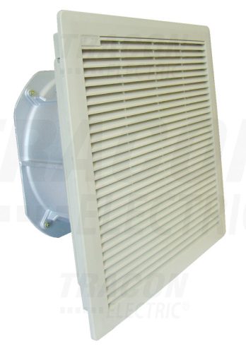 Tracon Szellőztető ventilátor szűrőbetéttel 325×325mm, 375/500m3/h, 230V 50-60Hz, IP54