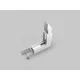 TOPMET sarokidom VARIO30-02 270° fehér