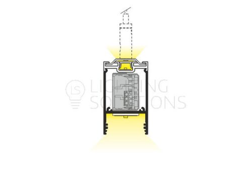 TOPMET LED profil COMBO30-01 ACDE-9 1000 mm natúr