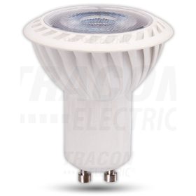   Tracon LED spot fényforrás 230VAC, 5 W, 2700 K, GU10, 350 lm, 100°, EEI=A+