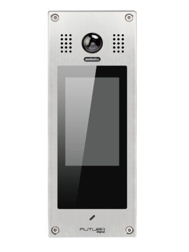 Futura Digital VIX-850 Társasházi IP kaputelefon, számkódos és beléptető kártyás kaputábla