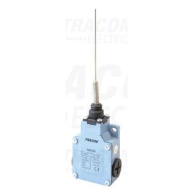   Tracon Helyzetkapcsoló, rugós-pálcás fémházas  1×NO+1×NC, 6A/230V AC, IP66