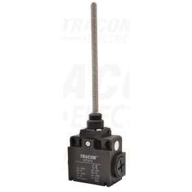   Tracon Helyzetkapcsoló, rugószáras (műanyag+acél) 1×NO+1×NC, 6A/230V AC, IP65