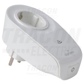   Tracon Csatlakozó aljzat adapter wifis kapcsolóval 230 V, 50 Hz, 16 A, MAX. 3500 W, Wi-Fi: 2.4 GHz