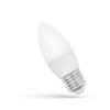 LED Gyertya E27 230V 6W WW