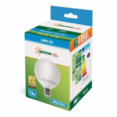 LED GLOB G95 E27 230V 13W CW
