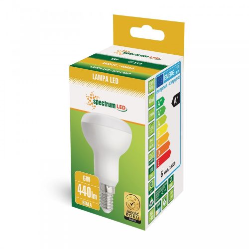 LED R50 E14 230V 6W NW