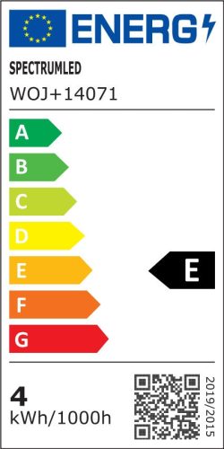 LED Kisgömb E14 230V 4W COG WW üveg