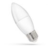 LED Gyertya E27 230V 8W WW