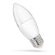 LED Gyertya E27 230V 8W CW