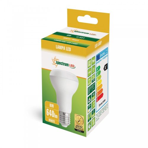 LED R63 E27 230V 8W NW