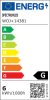 LED gyertya E14 230V 6W WW dimm