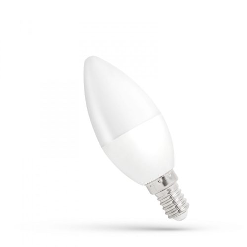 LED gyertya C37 E14 230V 1W WW SPECTRUM