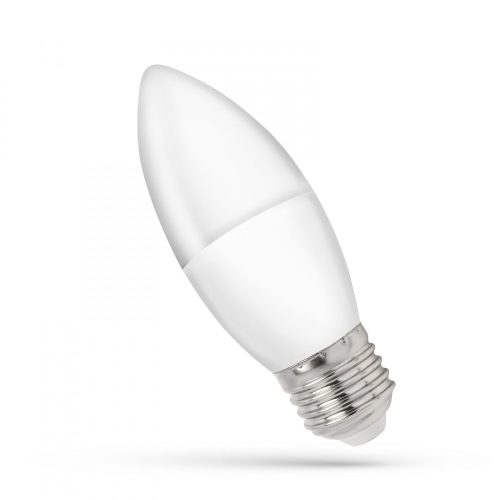 LED gyertya C37 E27 230V 1W NW SPECTRUM