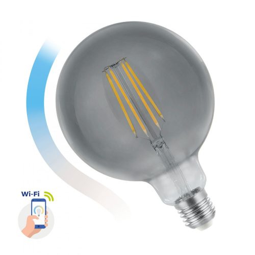 LED GLOB GLOBE G125 4,9W E-27 COG 230V CCT(4000K-6500K)DIMM MODERNSHINE Wi-Fi/BT Spectrum SMART