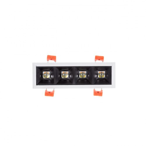 MINI16 ALLDAY INSPIRE IN DARK LIGHT 50° Fekete 940 11W 230V 16 cm Fehér