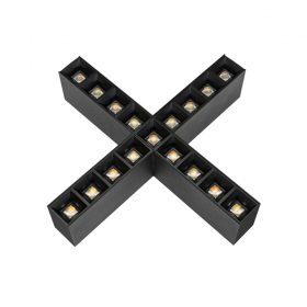   ALLDAY INSPIRE ELEMENTS X DARK LIGHT 80° Fekete 840 25W 230V Fekete - CASAMBI