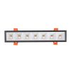 MINI16 ALLDAY INSPIRE IN DARK LIGHT 50° Fehér 930 10W 230V 16 cm Fekete