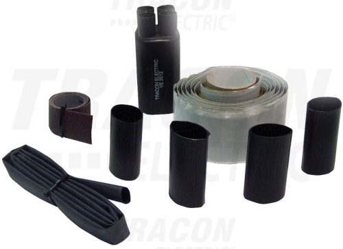 Tracon Végelzáró készlet huzalárnyékolású kábelekhez, beltéri 4×6-4×25mm2