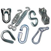 Fém feszítő, bilincs, karabiner