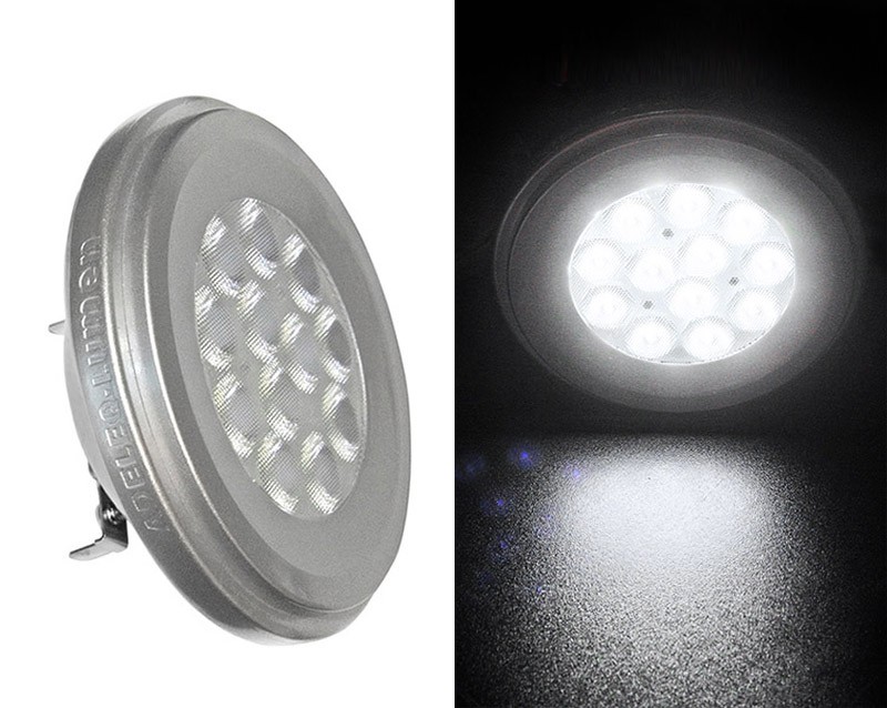 ADELEQ LED AR111 12V 12W 4000K, természetes fehér 870lm G53 ADELEQ LED AR111 12V 12W 4000K, természetes fehér 870lm G53